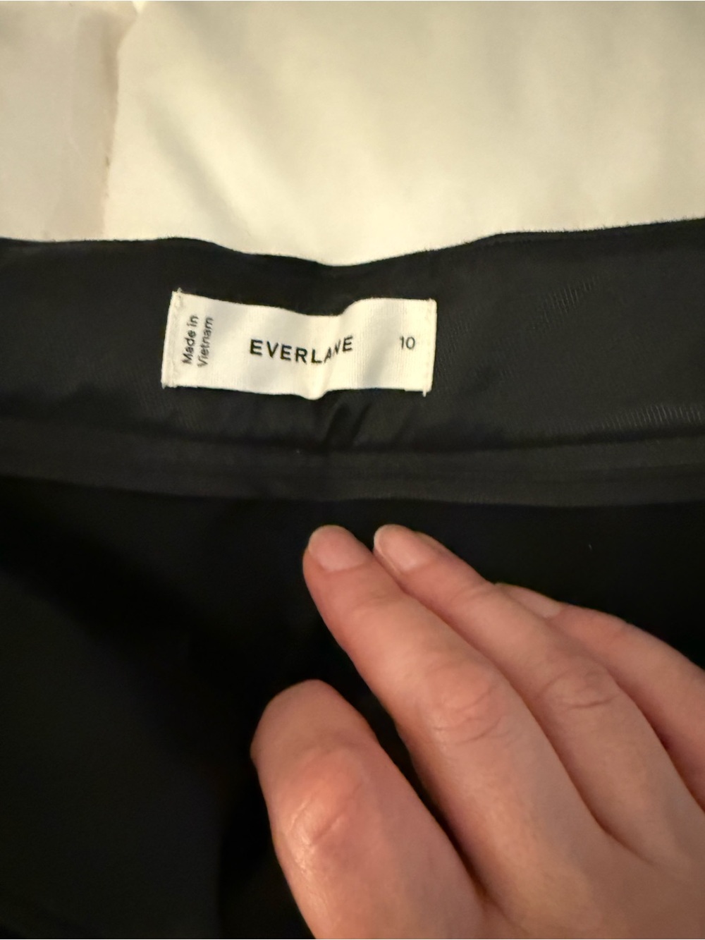 Everlane wide leg ponte trouser NWOT - Picture 6 of 8